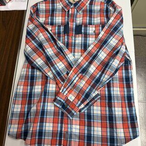 Men's Banded Long Sleeve Flannel